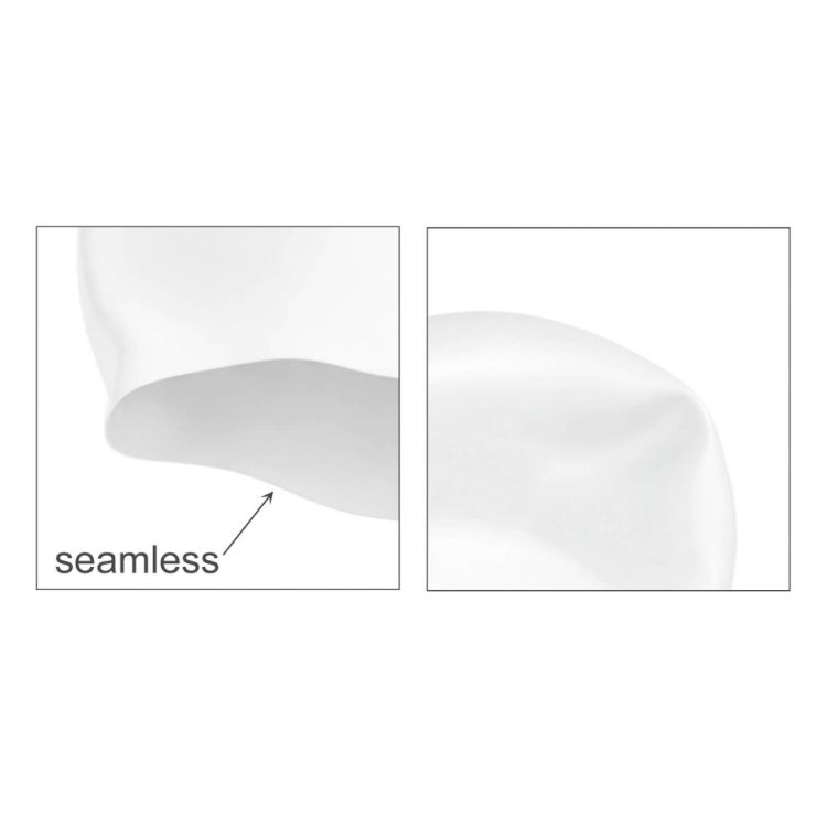Picture of Seamless Silicone Swimming Cap
