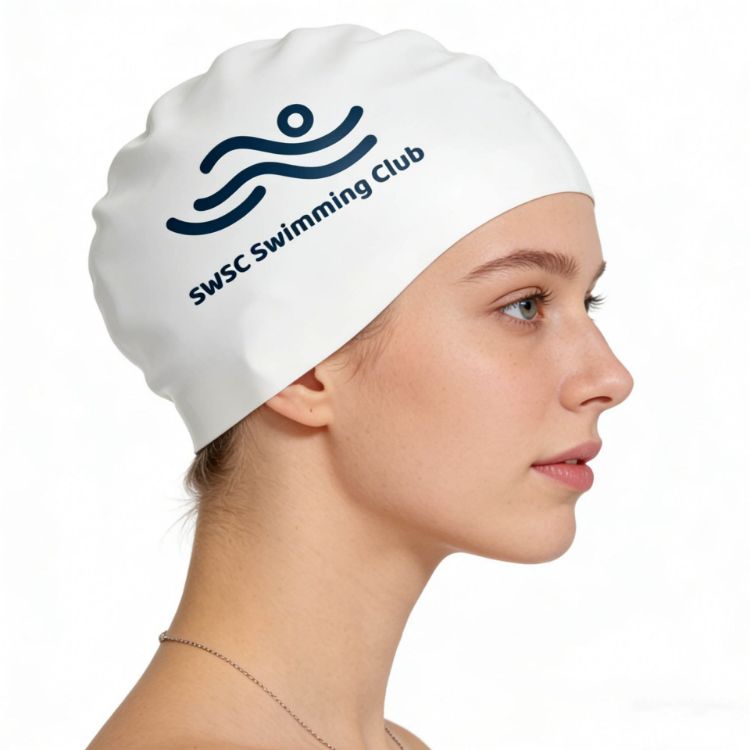 Picture of Seamless Silicone Swimming Cap