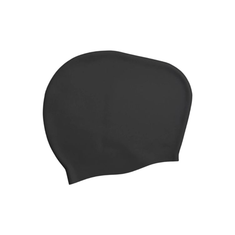 Picture of Silicone Swim Cap for Women with Long Hair