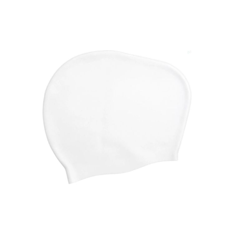 Picture of Silicone Swim Cap for Women with Long Hair