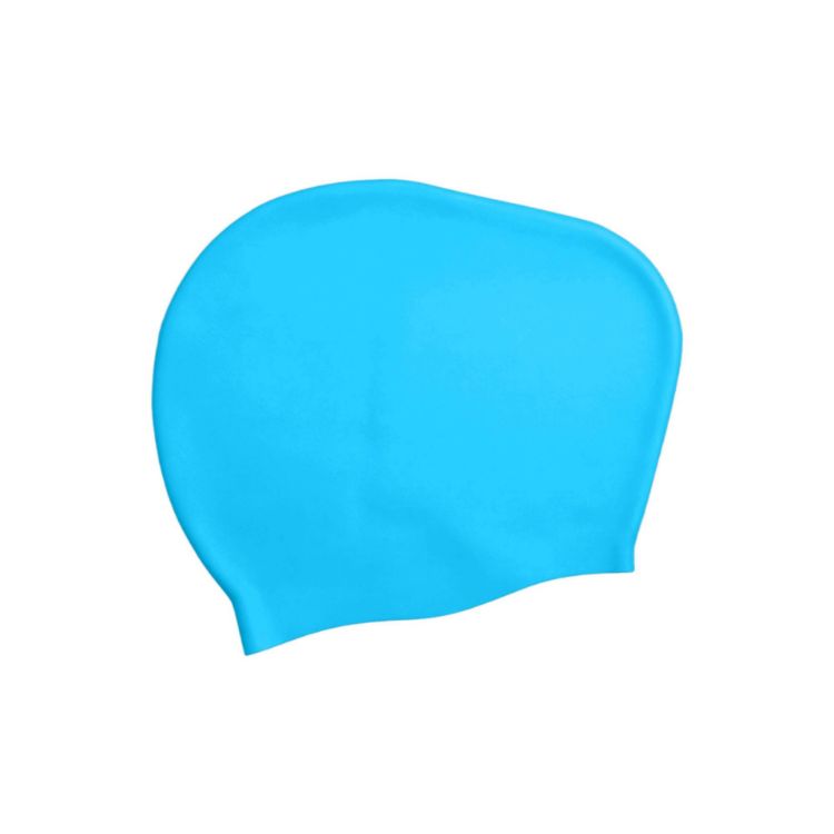 Picture of Silicone Swim Cap for Women with Long Hair