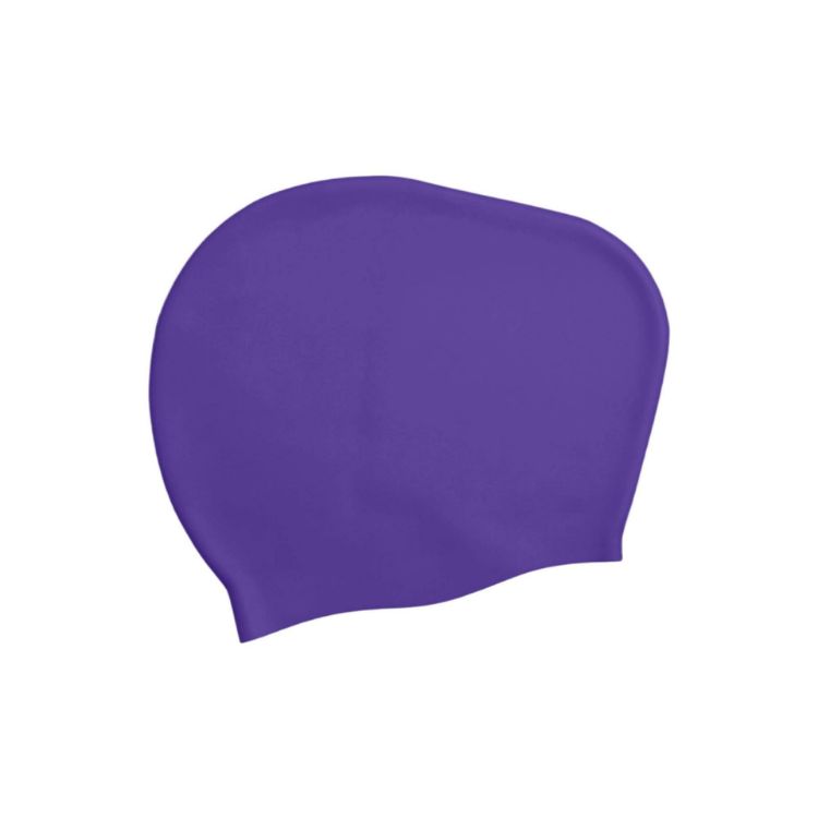 Picture of Silicone Swim Cap for Women with Long Hair