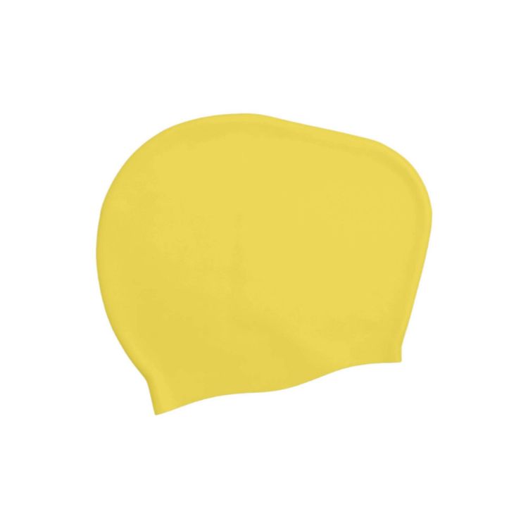 Picture of Silicone Swim Cap for Women with Long Hair