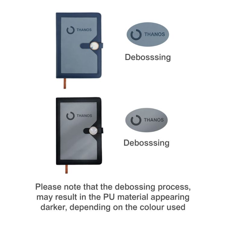 Picture of A5 Magnetic Buckle Pocket Notebook