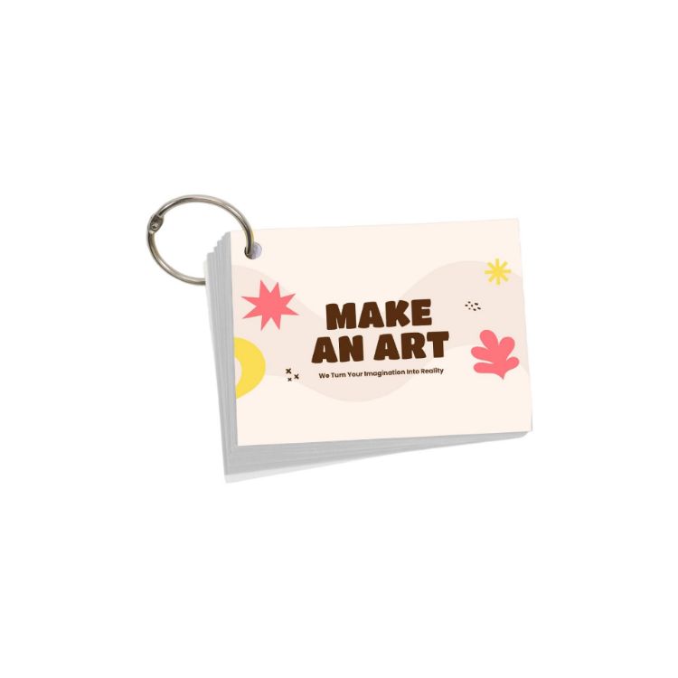 Picture of A7 Index Cards with Ring