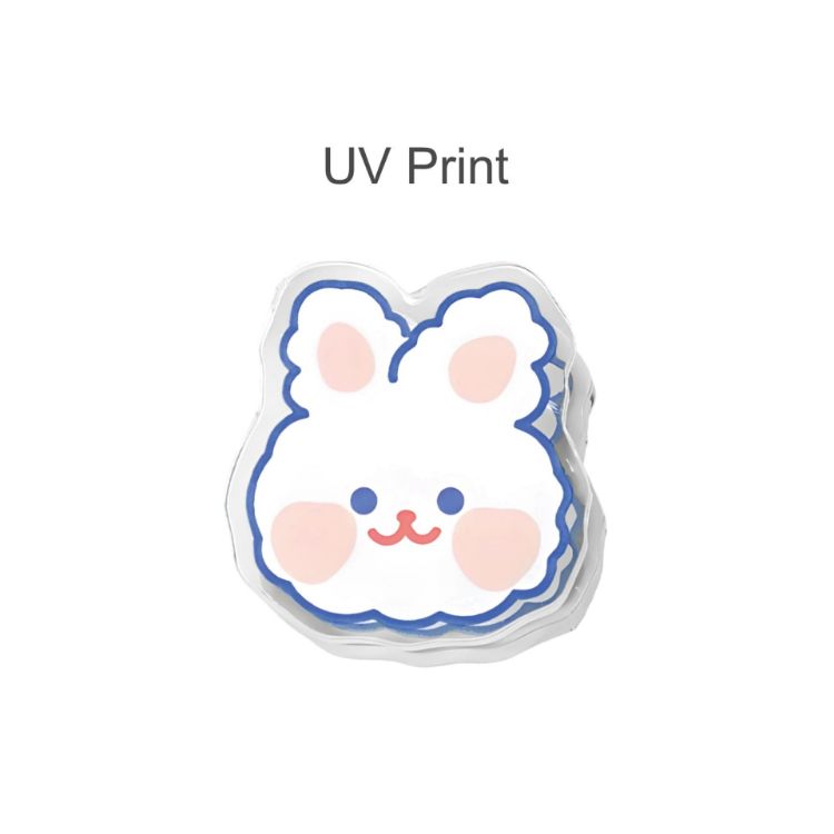 Picture of Custom Shape Acrylic UV Print Clip