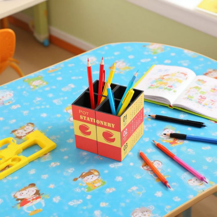 Picture of Four-panel Foldable Pen Holder