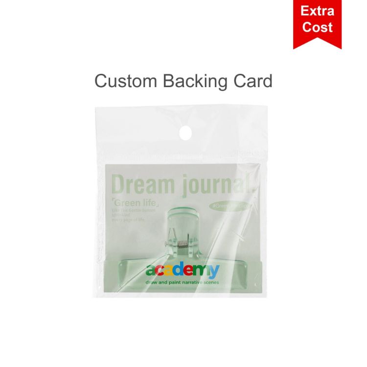 Picture of Translucent Plastic Clips