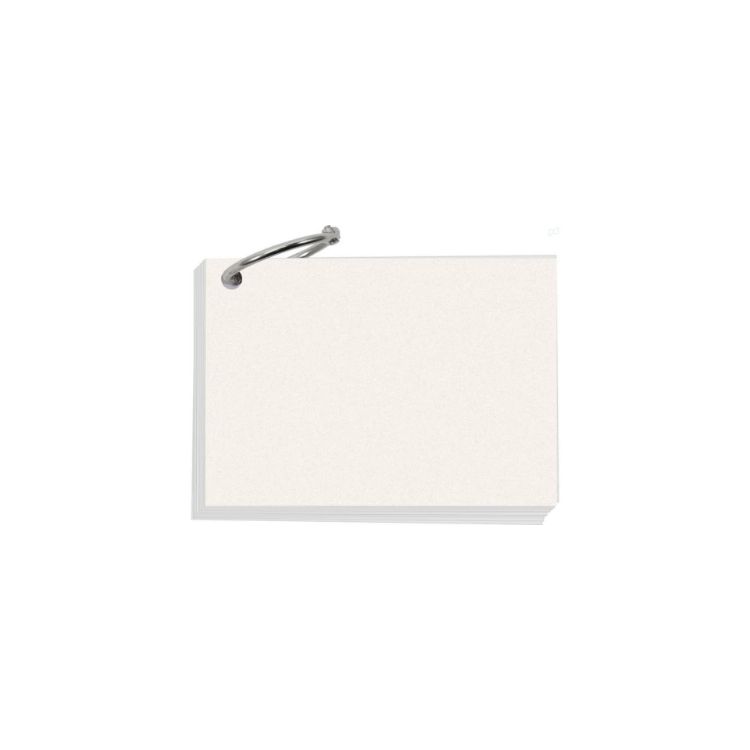 Picture of A7 Pearlescent Index Cards with Ring