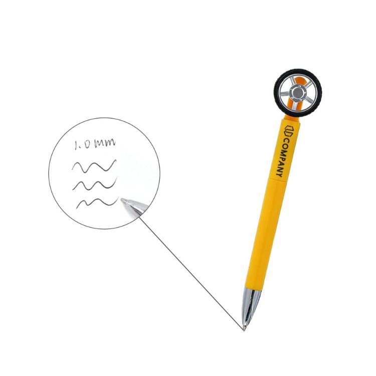 Picture of Fidget Spin Tyre Shape Pen