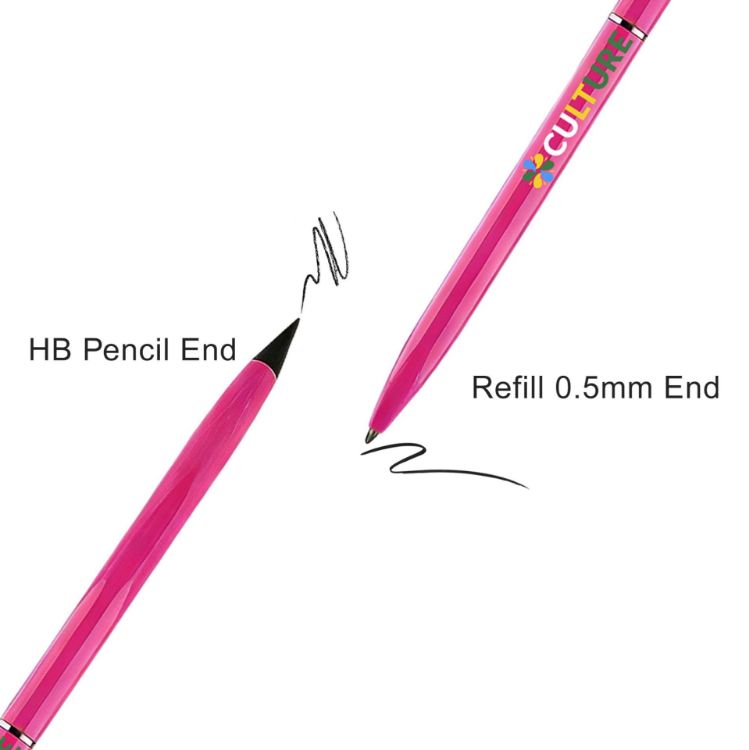 Picture of Double-ended Eternal Pencil and Ballpoint Pen