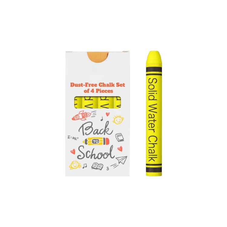 Picture of Dust-Free Chalk Set of 4 Sticks