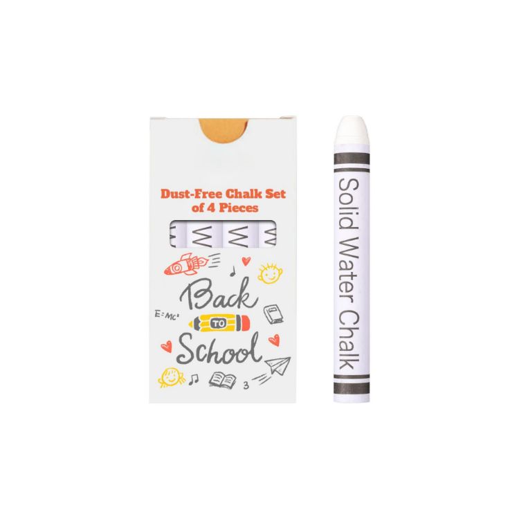 Picture of Dust-Free Chalk Set of 4 Sticks