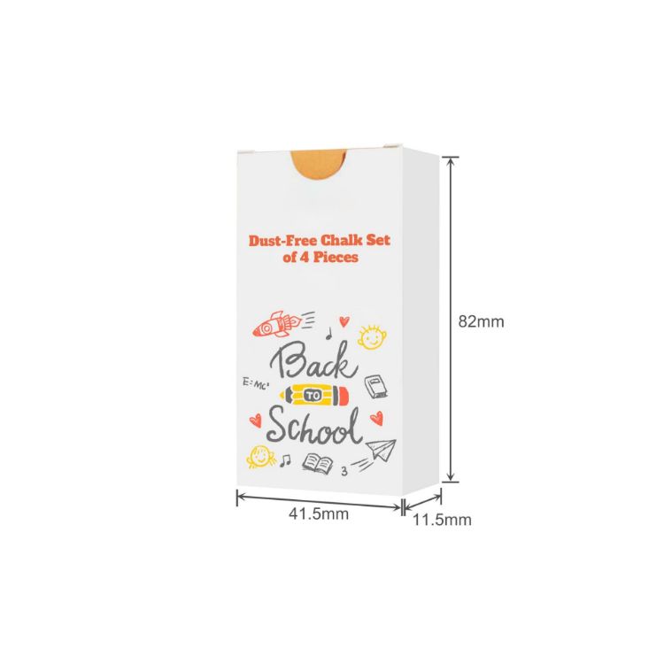 Picture of Dust-Free Chalk Set of 4 Sticks