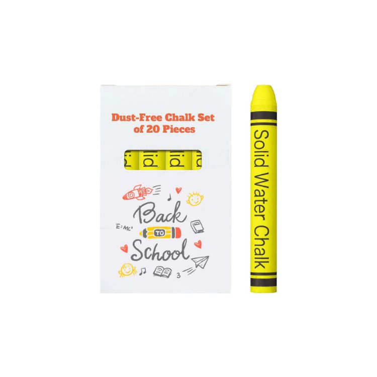 Picture of Dust-Free Chalk Set of 20 Sticks