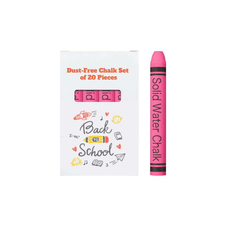 Picture of Dust-Free Chalk Set of 20 Sticks