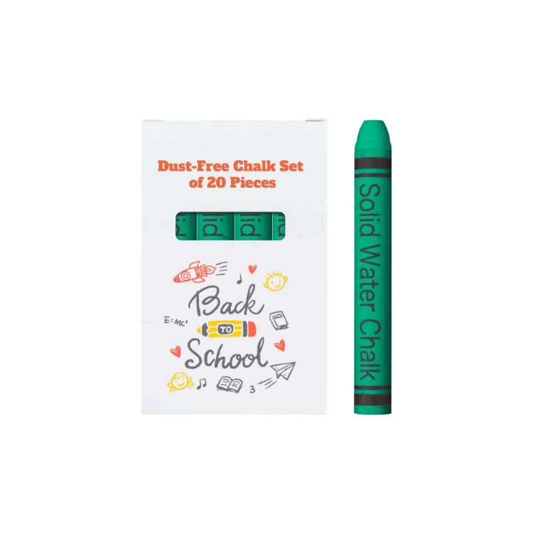 Picture of Dust-Free Chalk Set of 20 Sticks