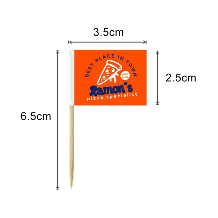 Picture of Pack of 100 Labeling Stick Flags