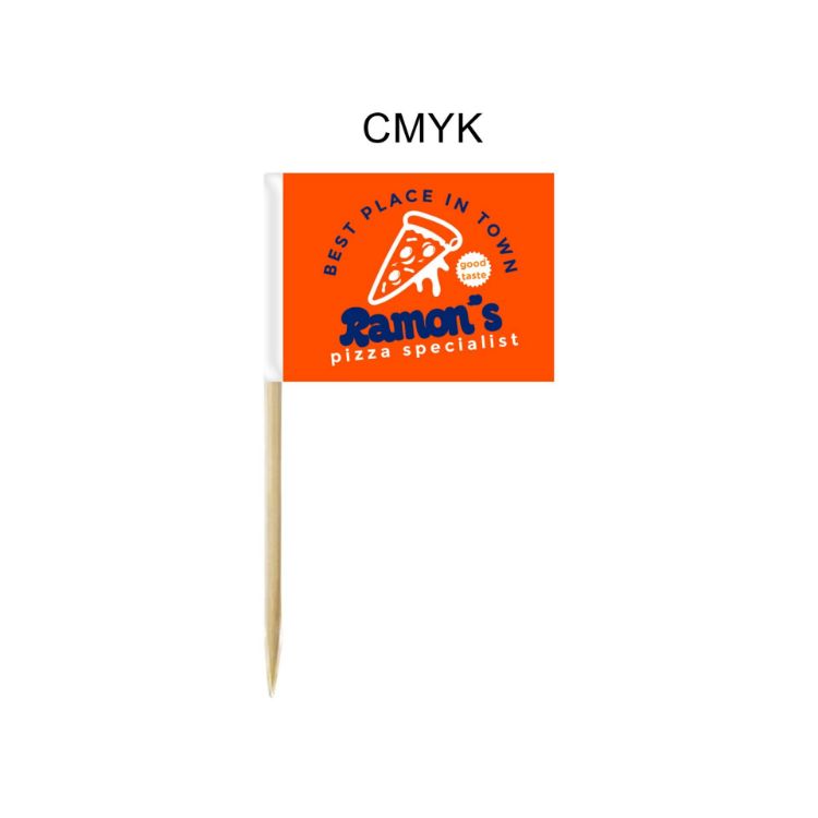 Picture of Pack of 100 Labeling Stick Flags