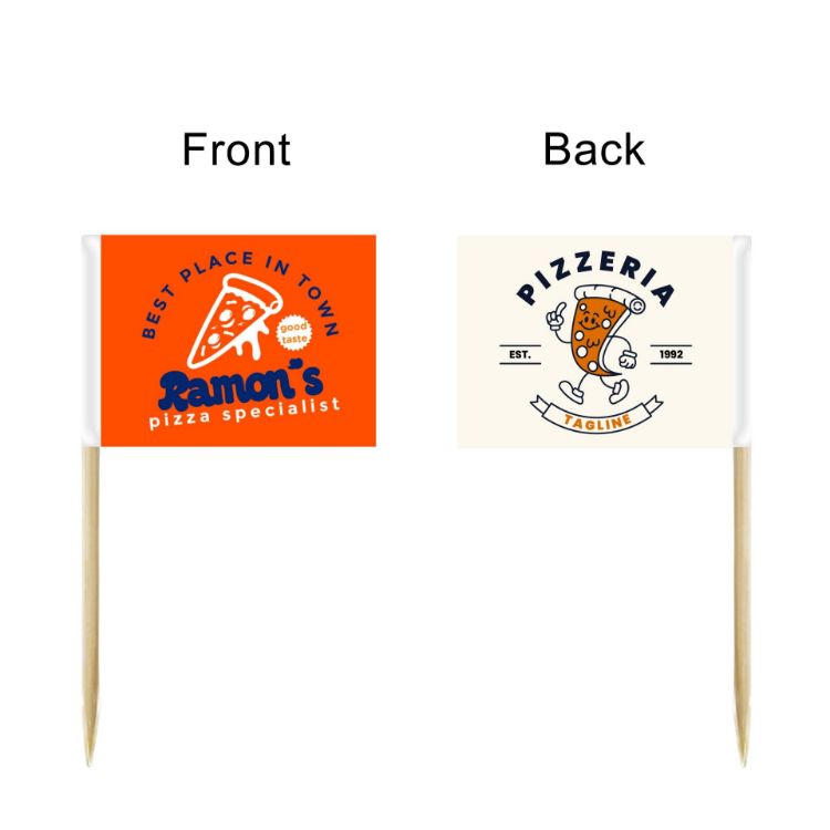 Picture of Pack of 100 Labeling Stick Flags