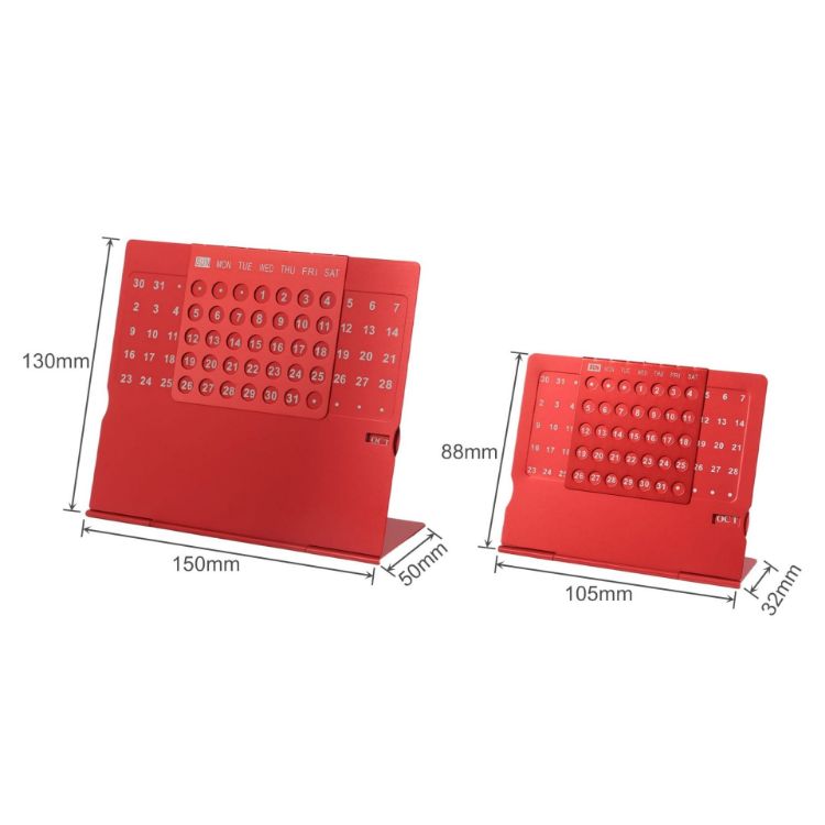 Picture of Aluminium Desk Calendar