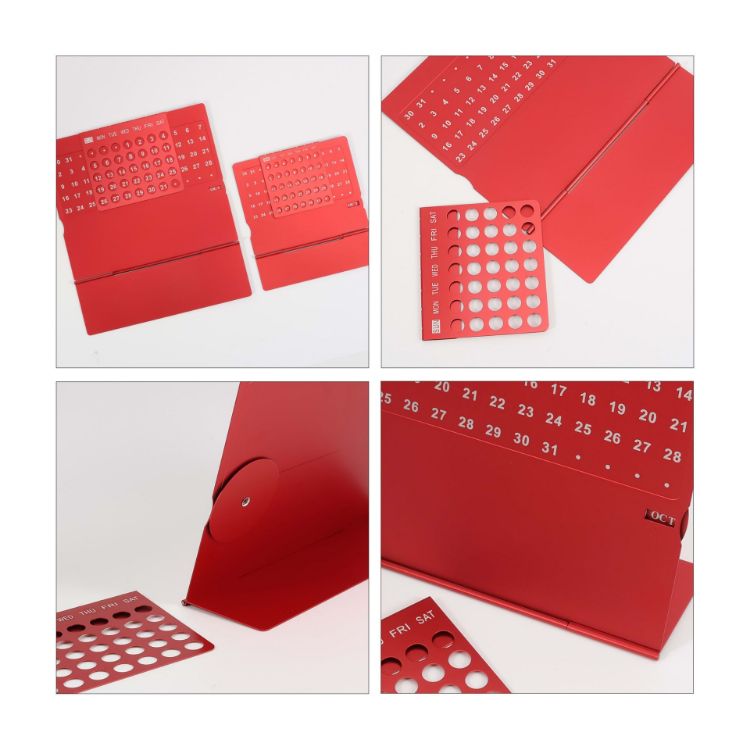 Picture of Aluminium Desk Calendar