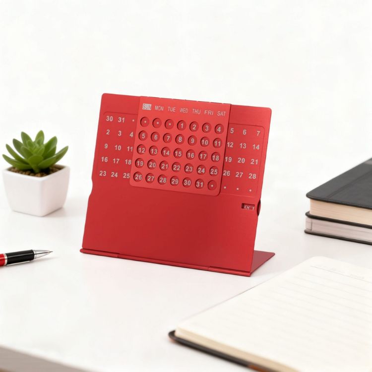 Picture of Aluminium Desk Calendar