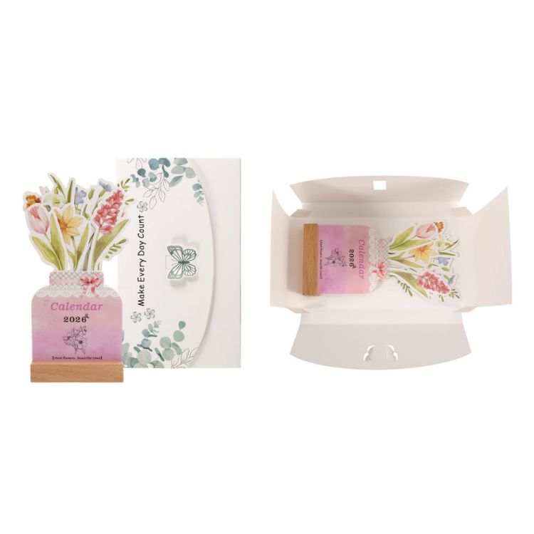 Picture of Flowers Desk Calendar