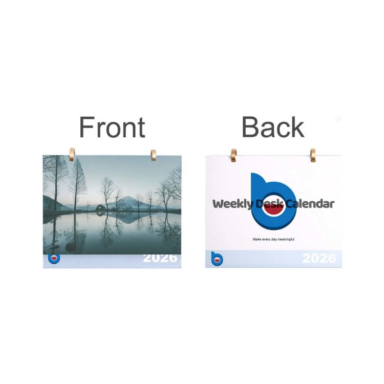 Picture of Weekly Desk Calendar