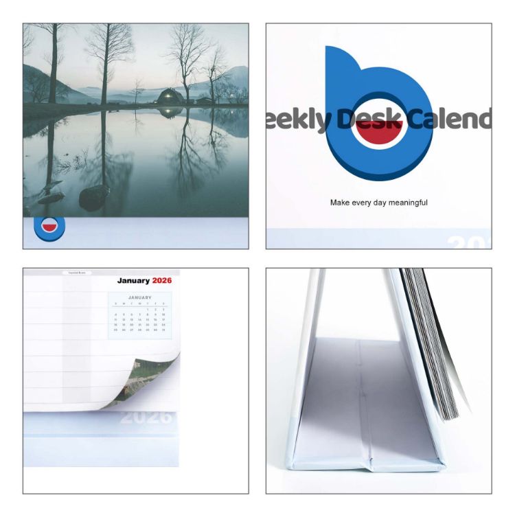 Picture of Weekly Desk Calendar