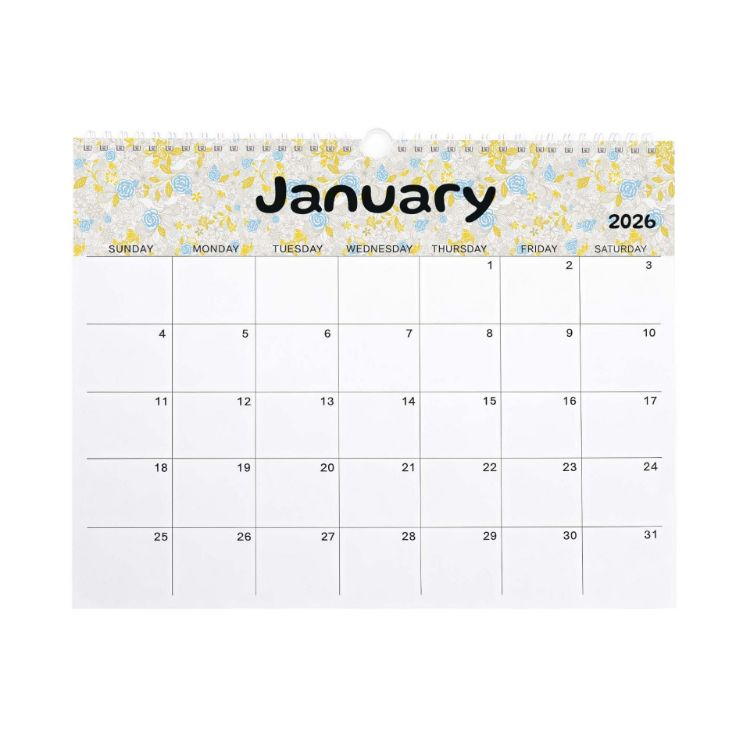 Picture of Horizontal Wall Calendar