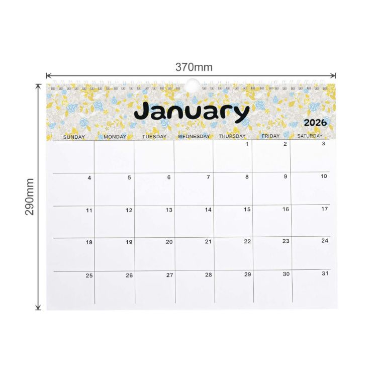 Picture of Horizontal Wall Calendar
