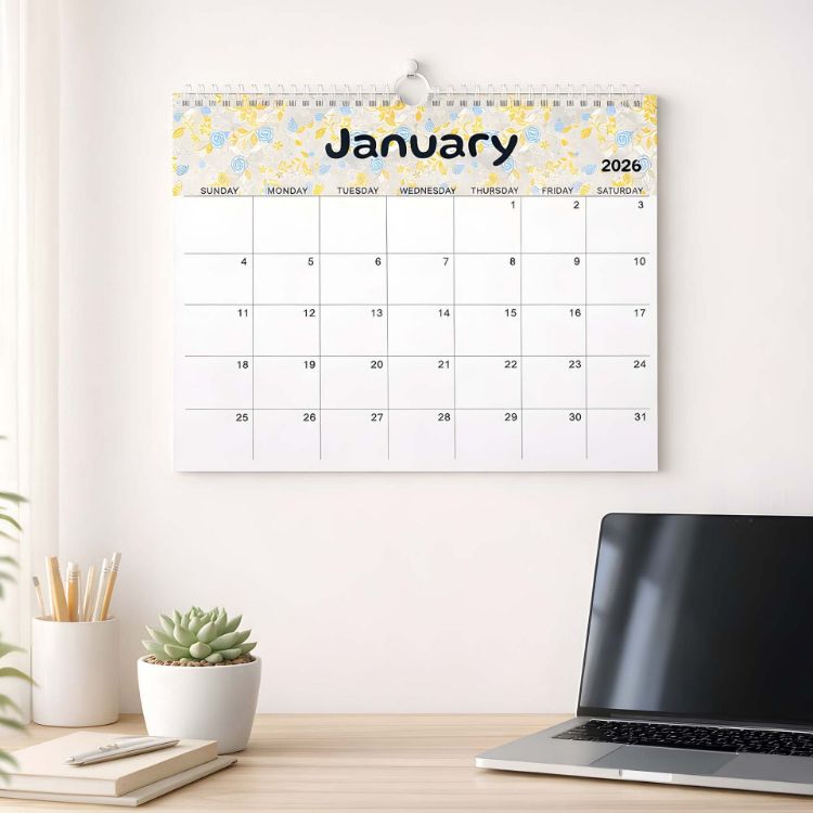 Picture of Horizontal Wall Calendar
