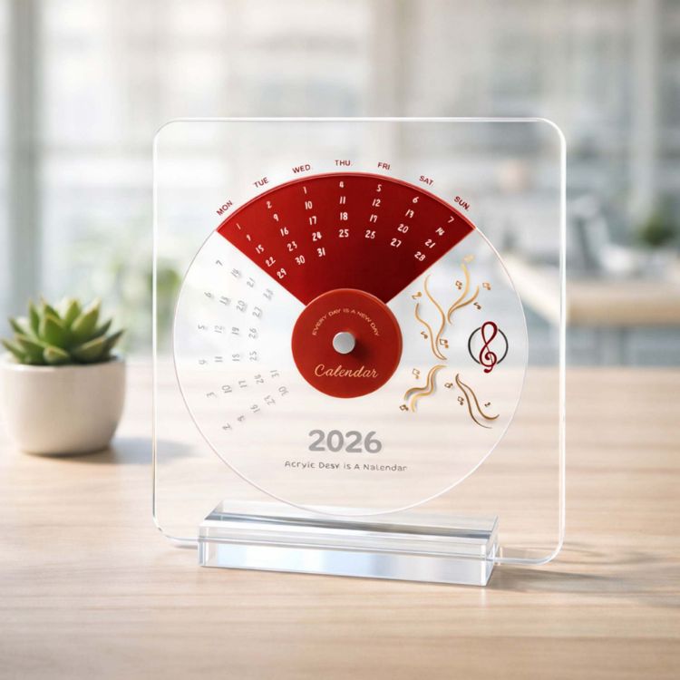 Picture of Acrylic Desk Calendar