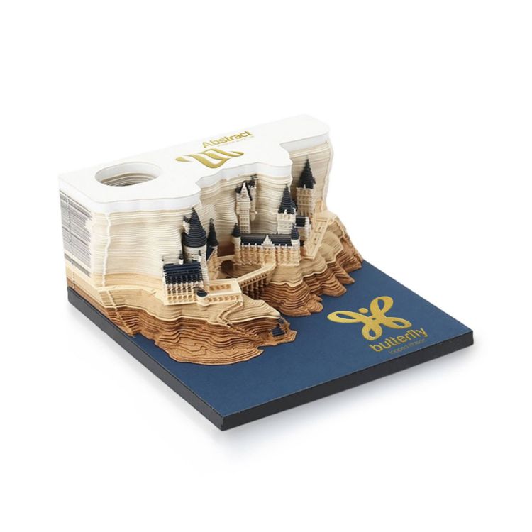 Picture of 3D Paper Carving Notepad Weekly Calendar