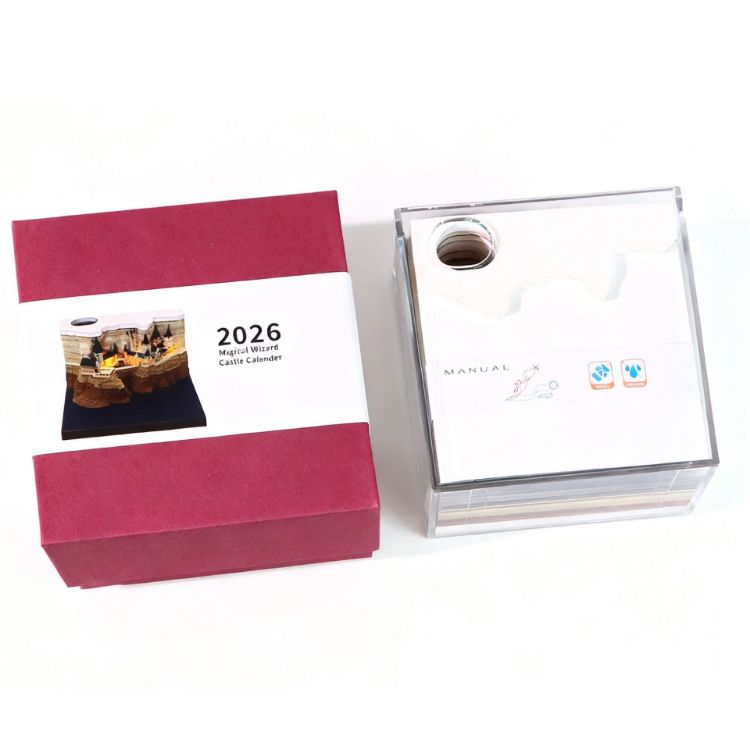 Picture of 3D Paper Carving Notepad Weekly Calendar