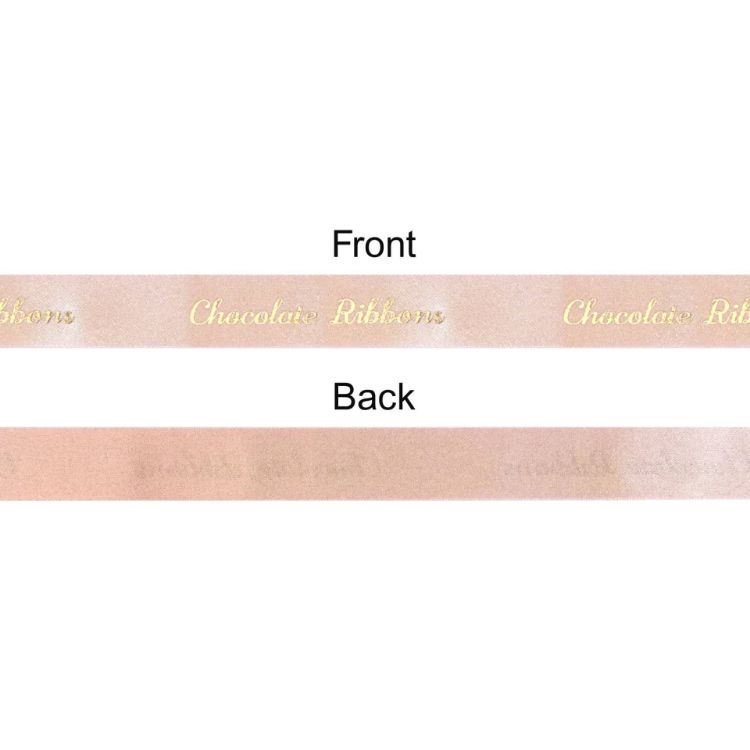 Picture of 16mm Glitter Gold Purl Satin Ribbon