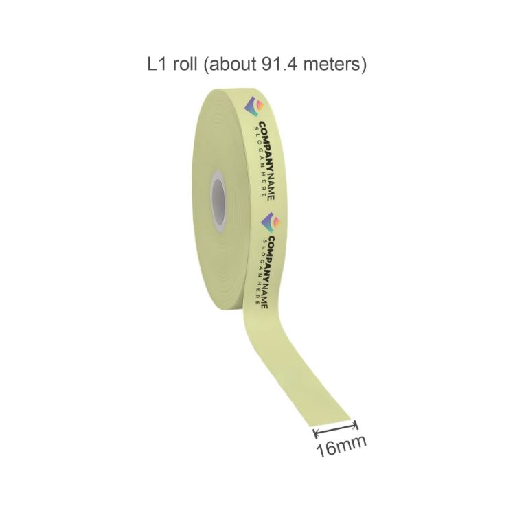 Picture of 16mm RPET Full Colour Printed Satin Polyest Ribbon