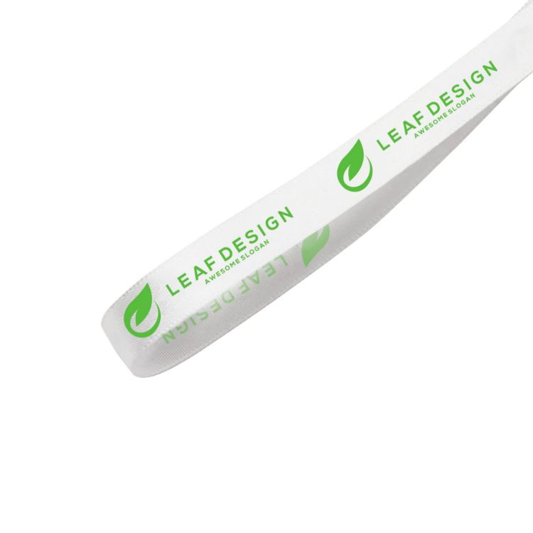 Picture of 16mm RPET Screen Printed Satin Polyester Ribbon