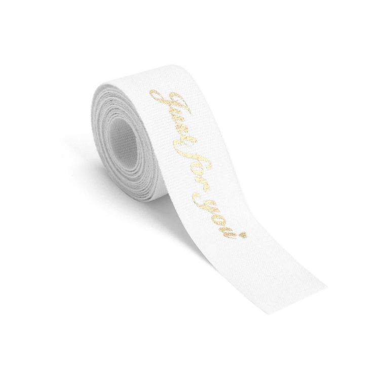 Picture of 16mm Hot Stamping Cotton Ribbon