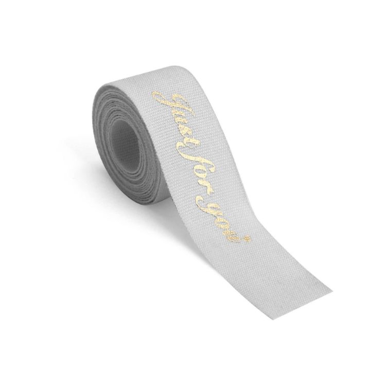 Picture of 16mm Hot Stamping Cotton Ribbon