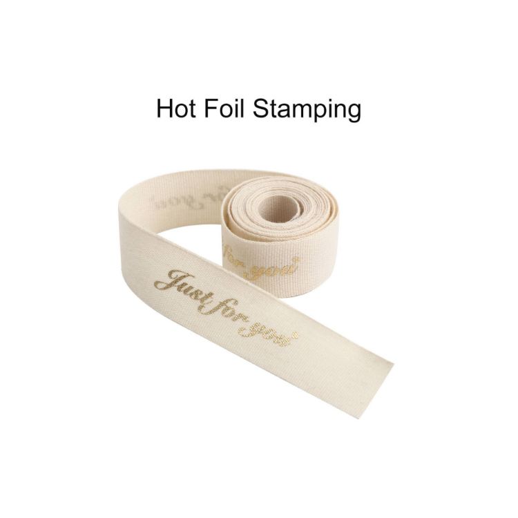 Picture of 16mm Hot Stamping Cotton Ribbon