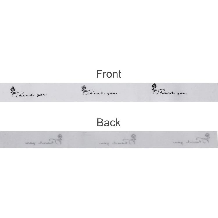 Picture of 16mm Screen Printed Cotton Ribbon