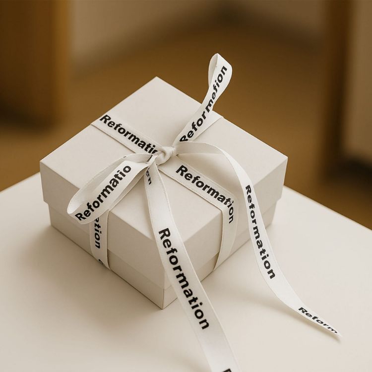 Picture of 16mm Screen Printed Satin Polyester Ribbon