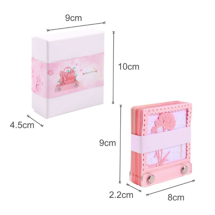 Picture of 3D Paper Art Handbag Tear-off Notepad