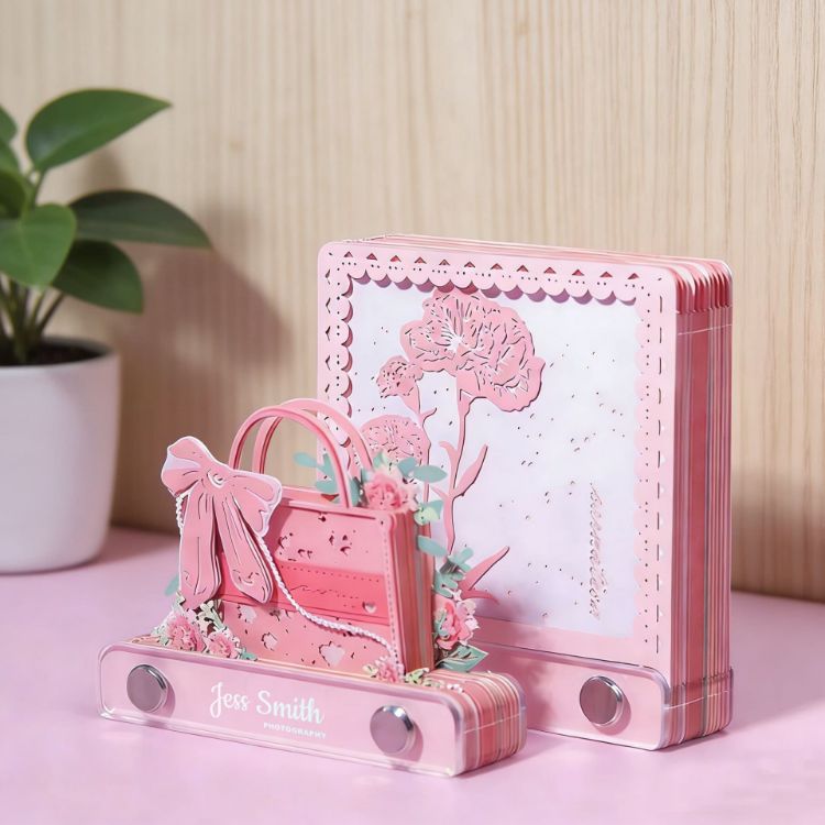 Picture of 3D Paper Art Handbag Tear-off Notepad