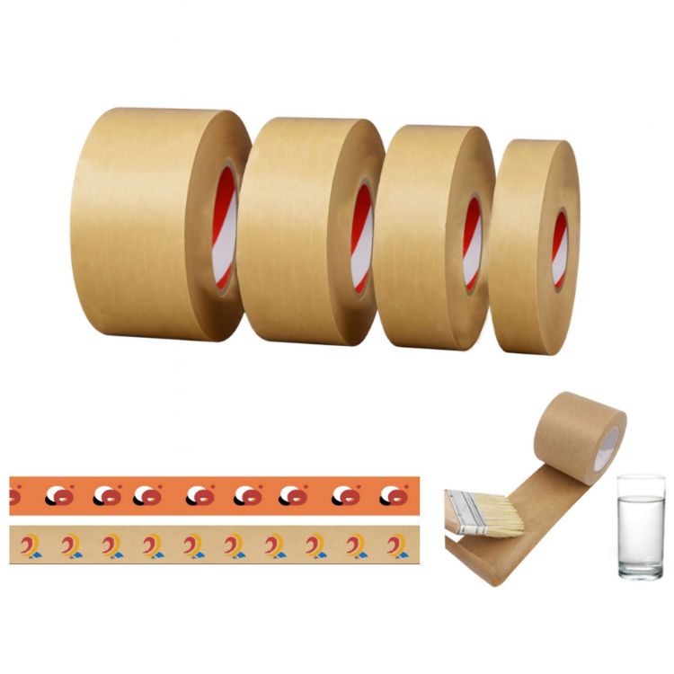 Picture of Water Activated Gummed Kraft Paper Tape