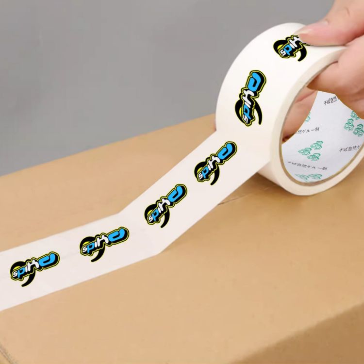 Picture of BOPP White Packaging Tape-CMYK Print
