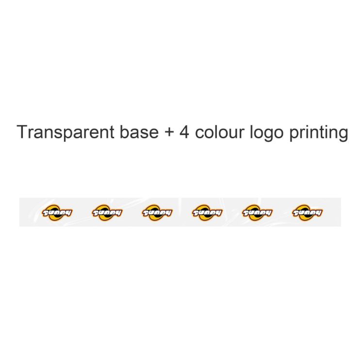 Picture of BOPP Transparent Packaging Tape-CMYK Print