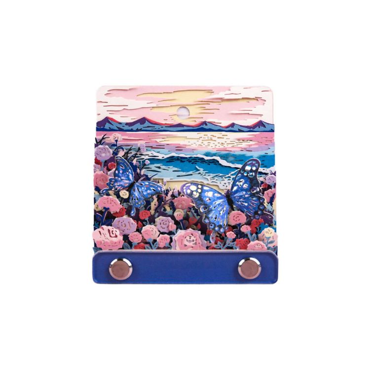 Picture of 3D Paper-Cut Sculpture Notepad with Hanging Loop